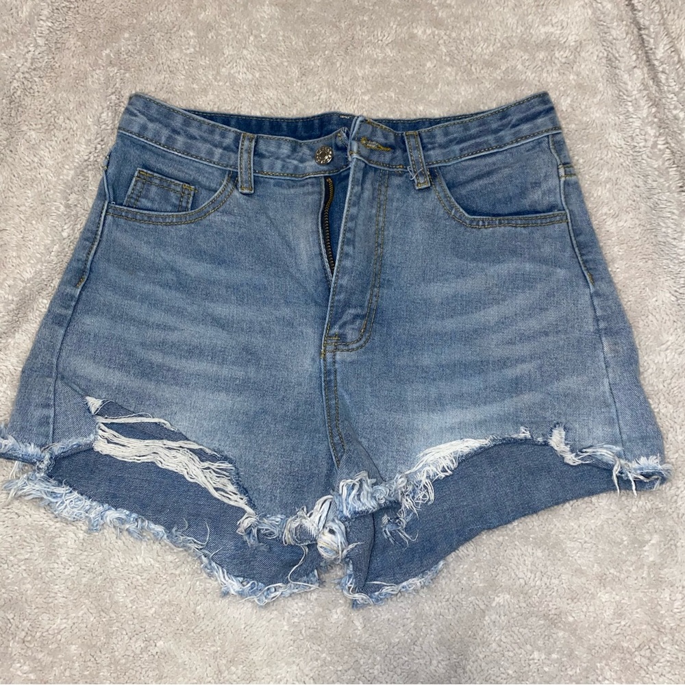 Short denim jean shorts